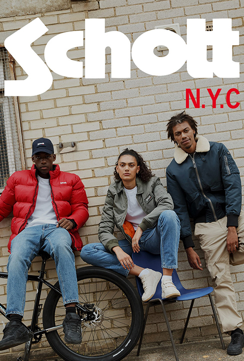 Schott NYC - SOLDES : Jusqu'à -50%