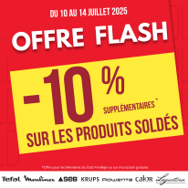 Offre Flash SOLDES