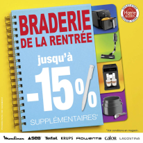 Braderie de la Rentrée 