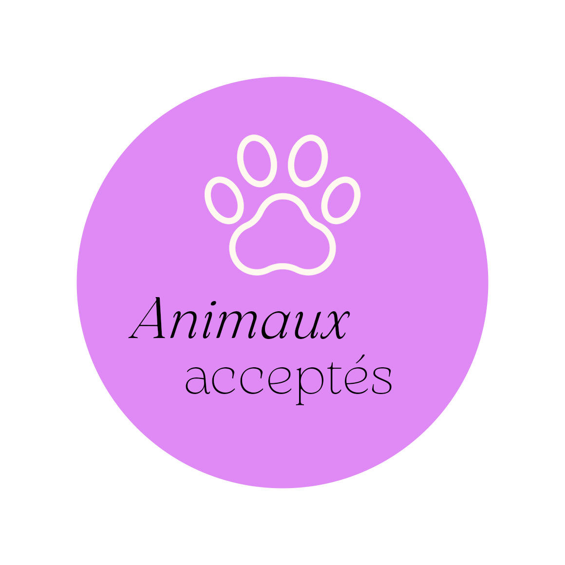 Animaux Acceptés