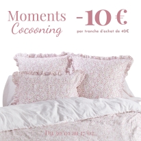 OFFRE PRIX  RONDS - Housse de couette gaze de coton laure 220/240