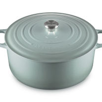 BRADERIE - COCOTTE SIGNATURE RONDE 34 CM SEA SALT