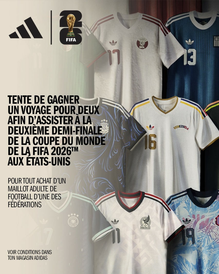 JEU CONCOURS EXCEPTIONNEL  - ADIDAS