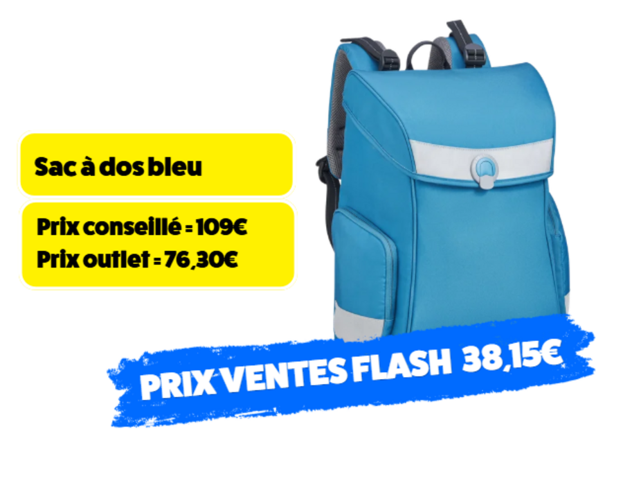 VENTES FLASH - Back to School