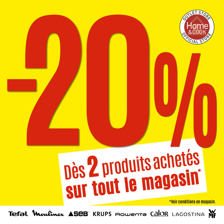 OFFRE DU MOMENT – HOME AND COOK