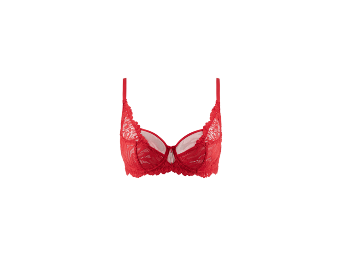 Soutien-gorge Aubade Wandering Love 80D Rose - Emboitant Avec Armature