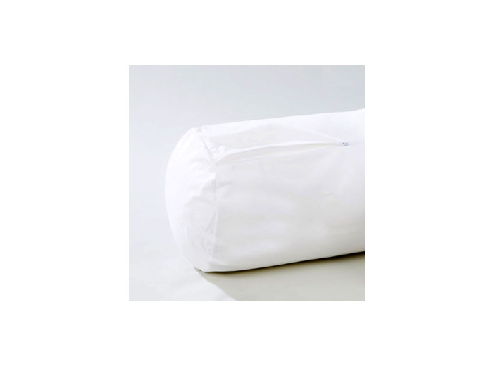 Traversin Elsa 80 Cm - Garnissage Fibres Polyester, Enveloppe Coton - Soutien Ferme, Lavable - Fabrication Française