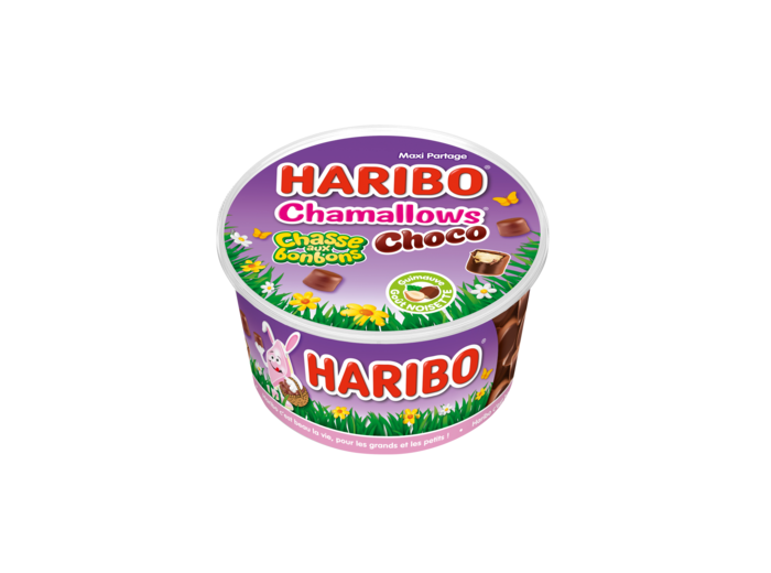 Chamallows choco goût noisettes 500g - Haribo Corbeil