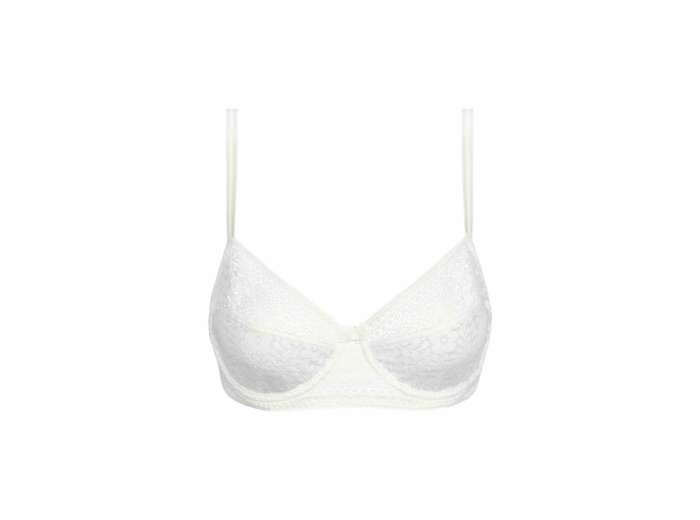 Soutien-gorge Dim Daily Glam – Dentelle Florale Améthyste – Taille 100D – Avec Armatures – Neuf Avec étiquettes