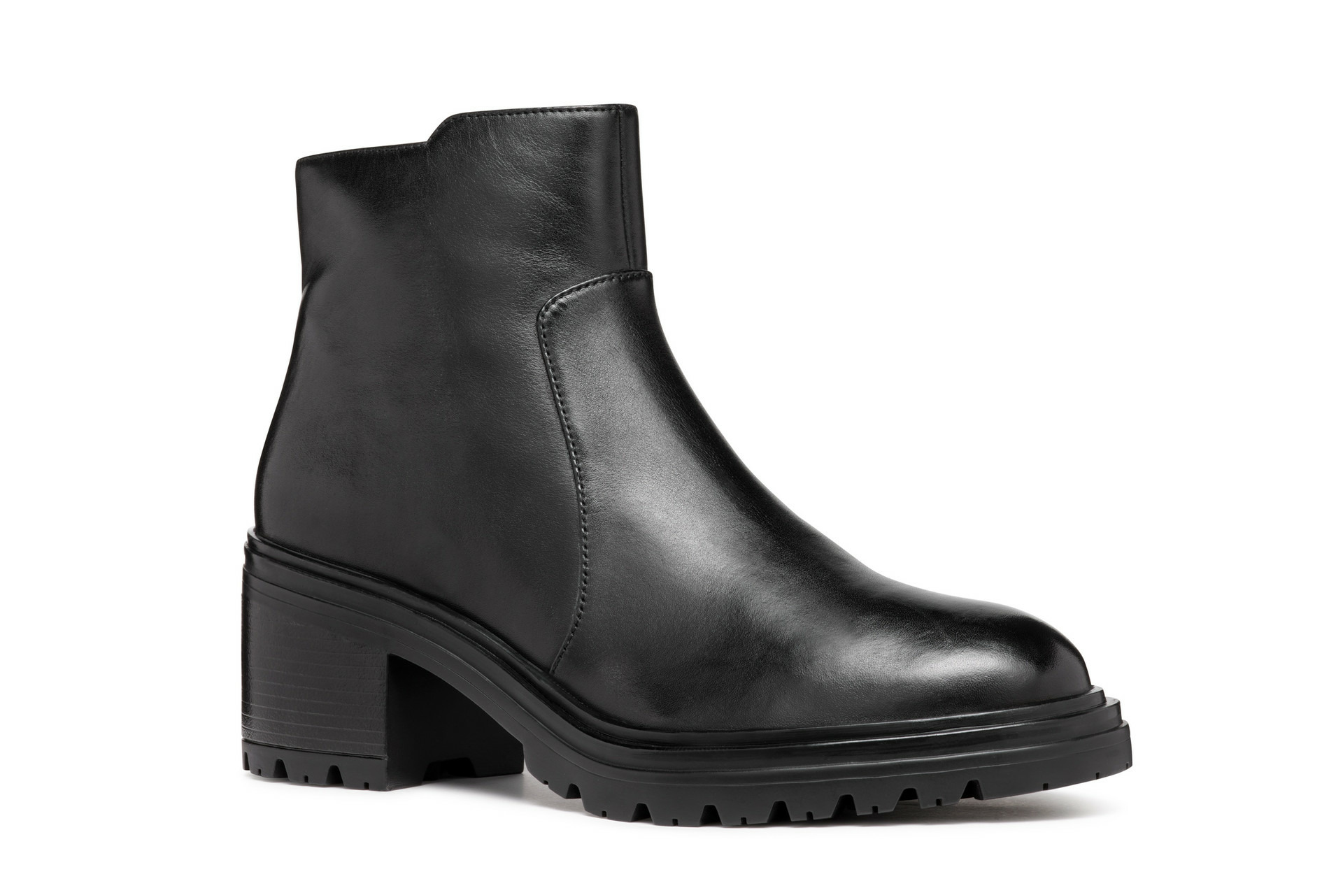 Geox DAMIANA - Bottes à plateau - black/noir