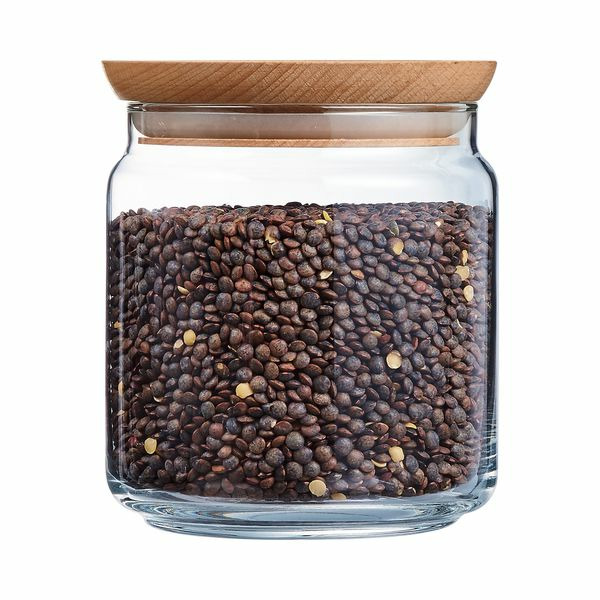 Pot 75cl Pure Jar Wood