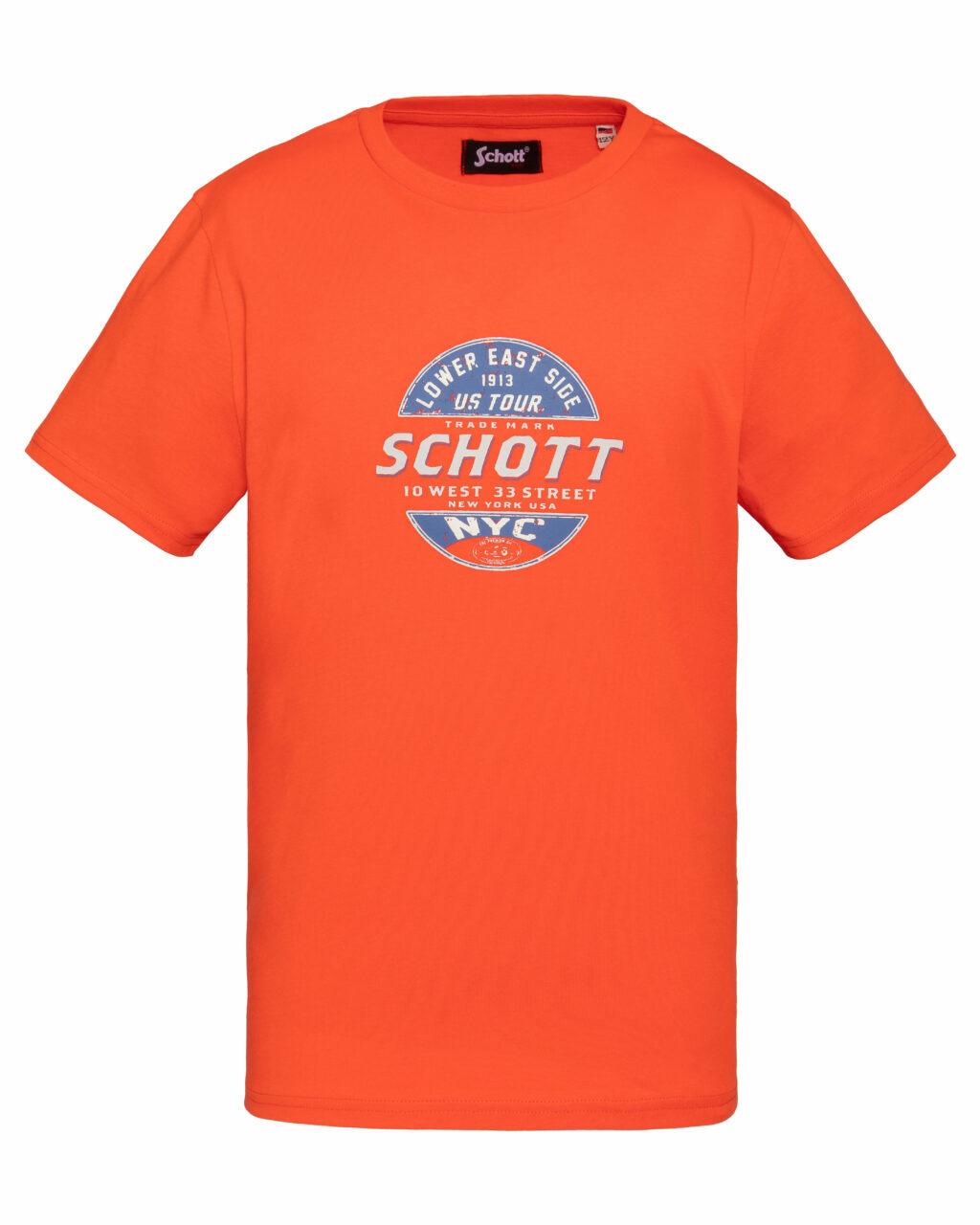 T-shirt imprimé SCHOTT TSUSTOURB