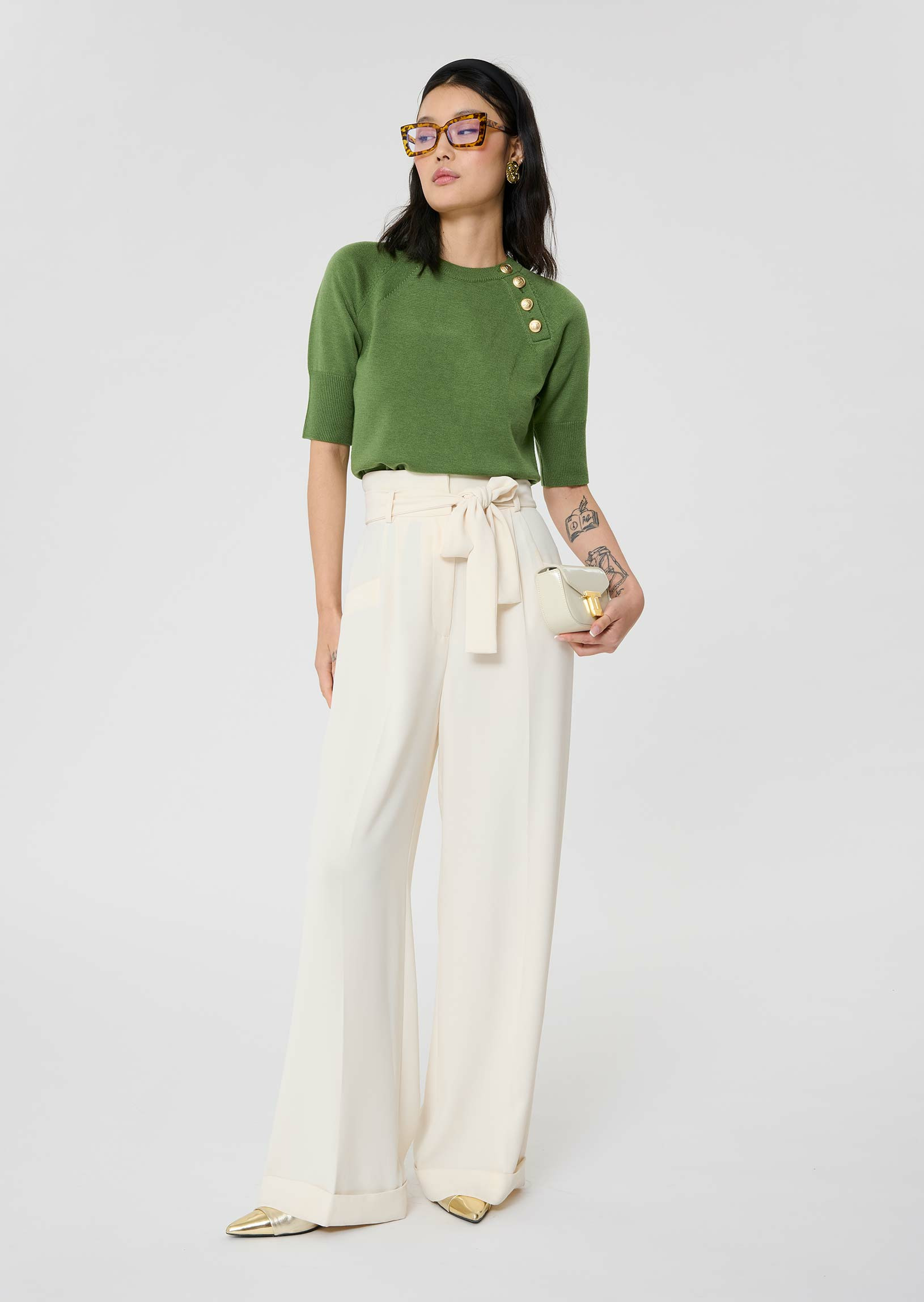 Pull Pastelle Cactus en Polyester