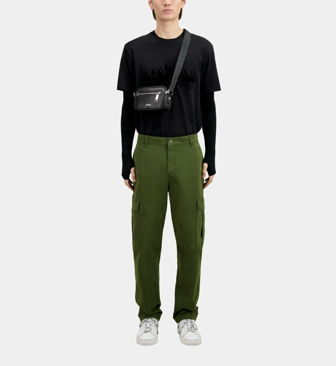 Pantalon Cargo kaki