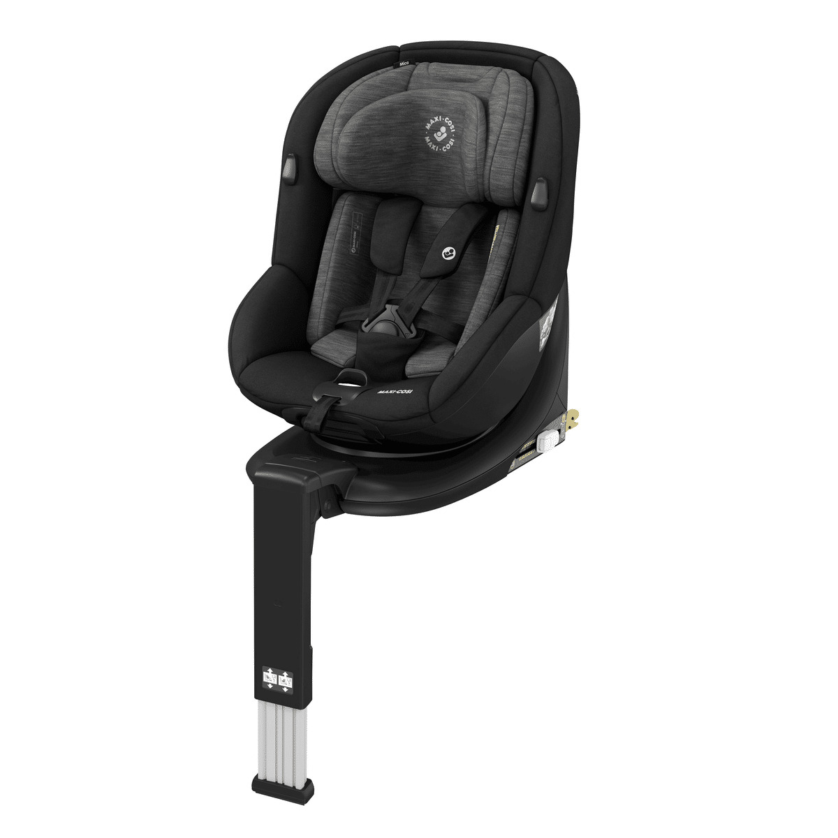 Siège Rotatif i-Size Mica Authentic Black