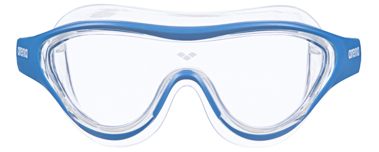 Masque De Natation ARENA The One Mirror Junior – Pour Enfants 6-12 Ans, Joints Anti-orbite, Verres Miroir Anti-buée, Bleu/eau/violet