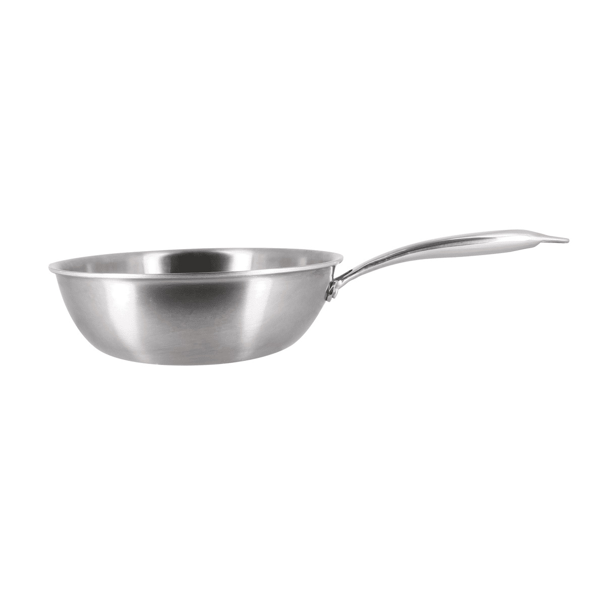 TRIPLY Wok 28cm en acier inoxydable