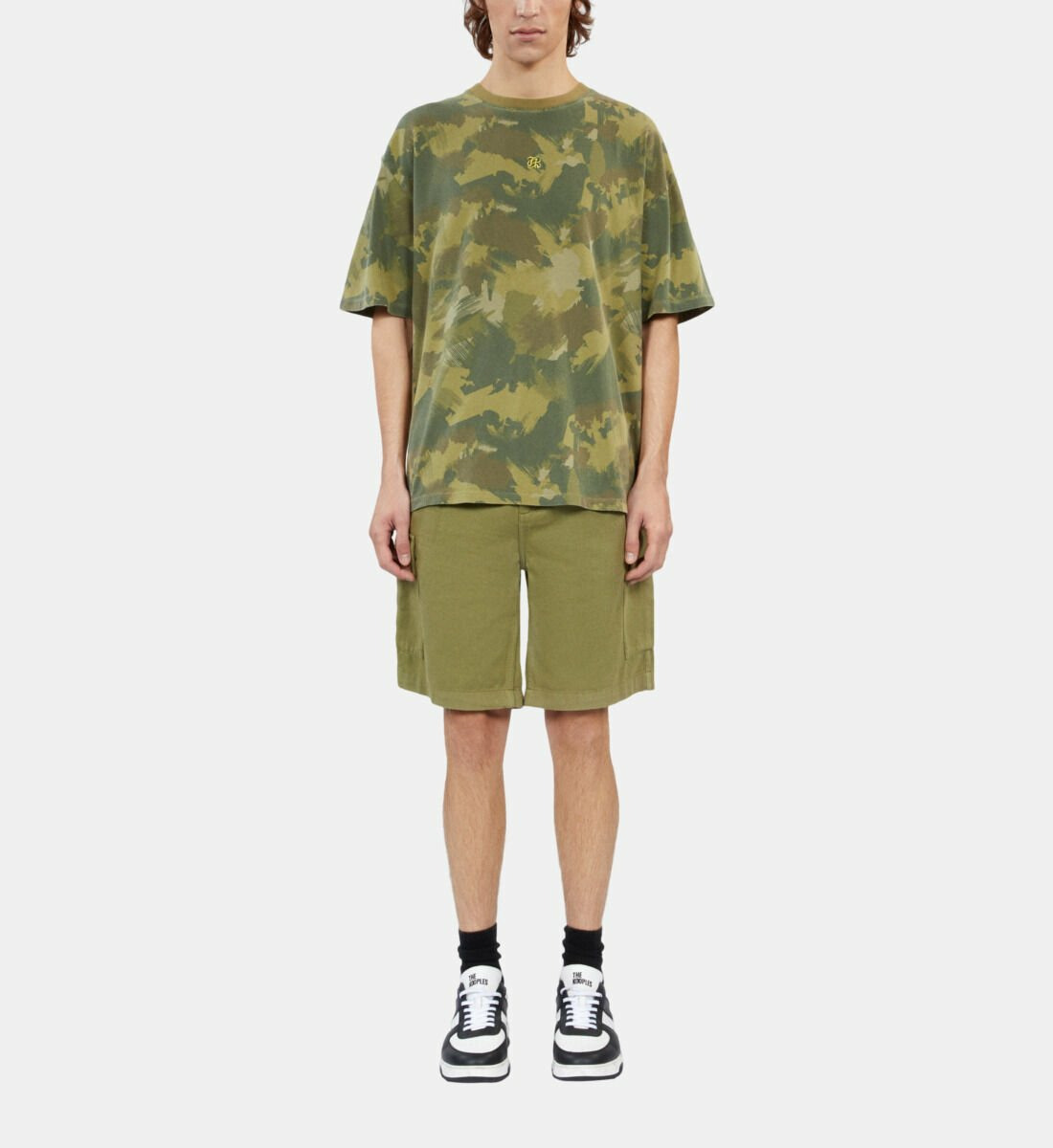 T-Shirt Imprimé camouflage