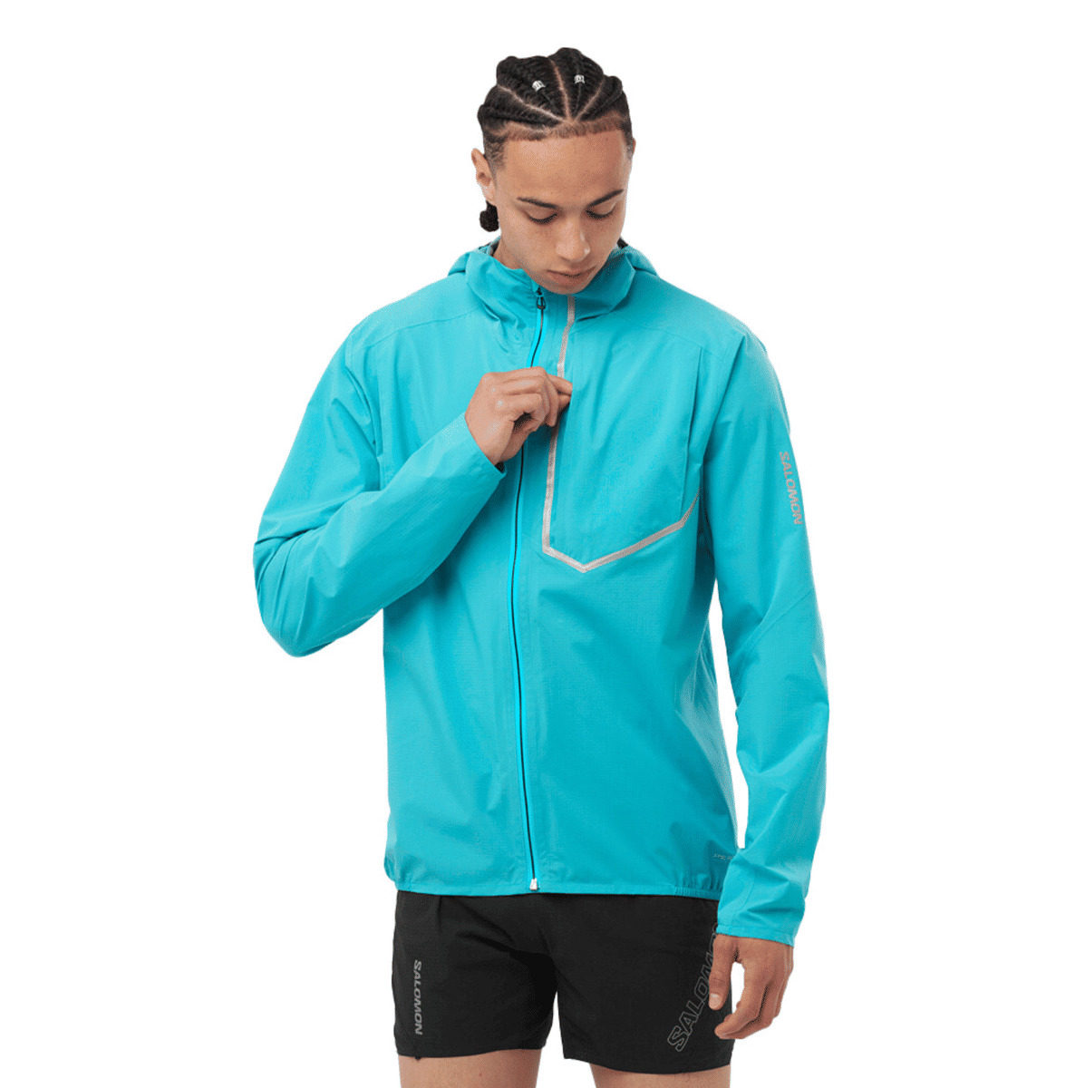 Veste pluie salomon trail 2025