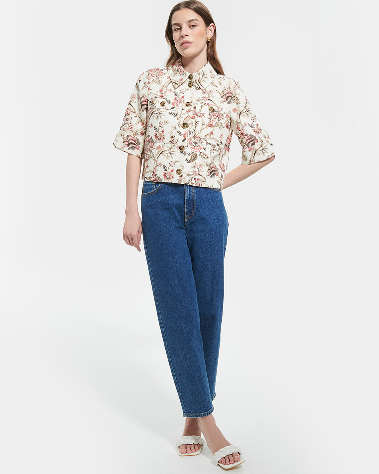 Chemise Cyrille Imprimé en lin