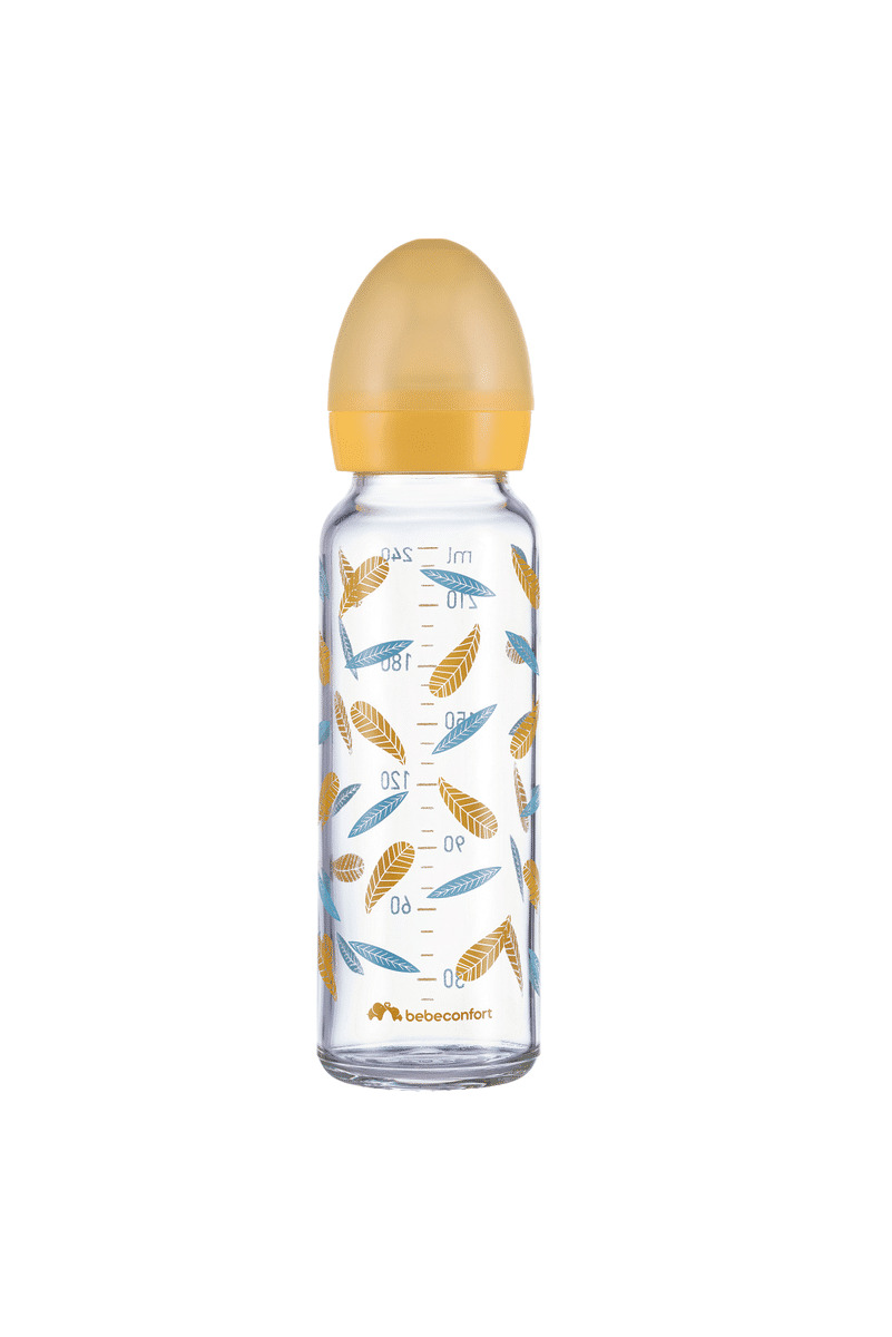 Biberon col étroit en verre 240ML Little Buddies