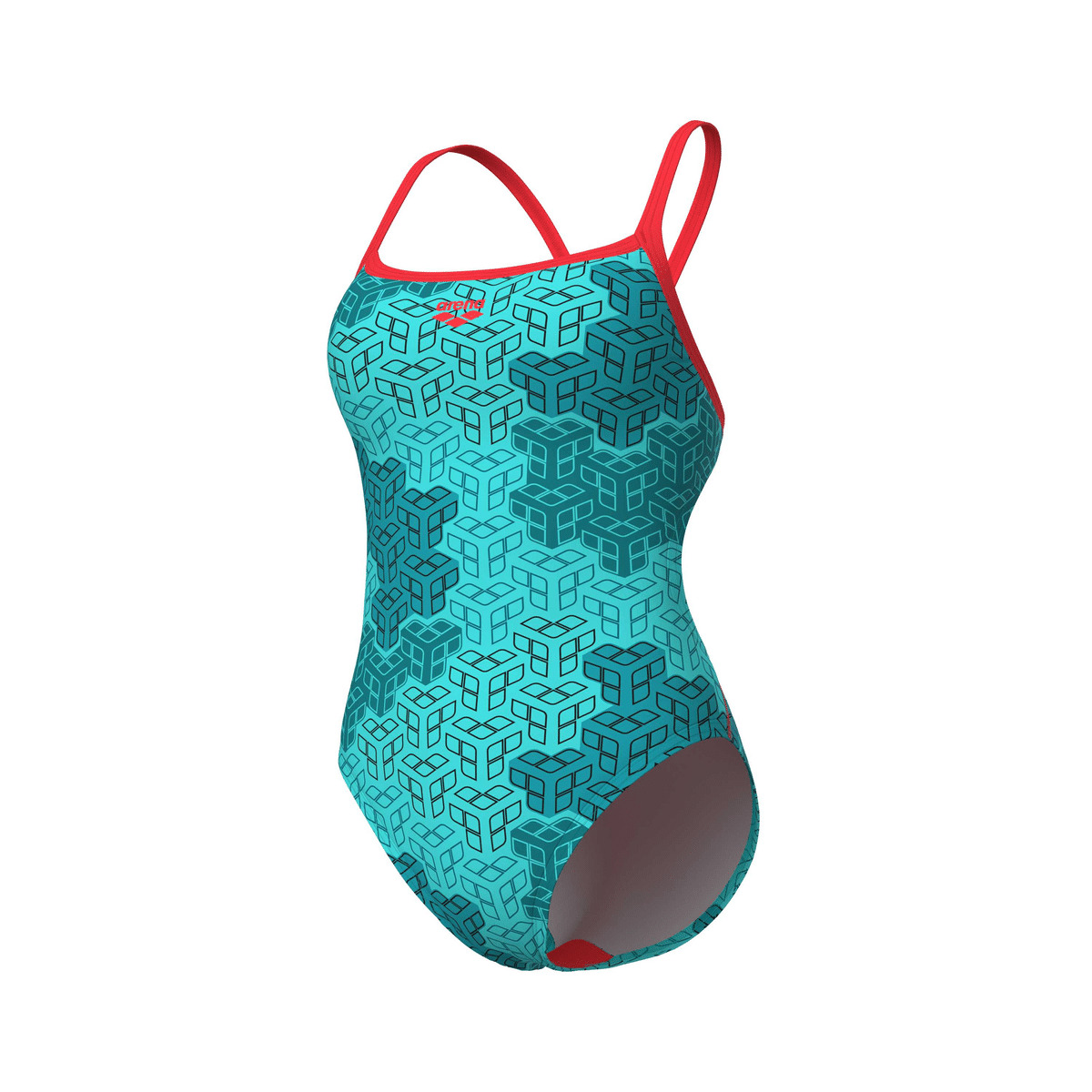 Maillot de bain arena Performance Camo Kikko Challenge Back pour femmes