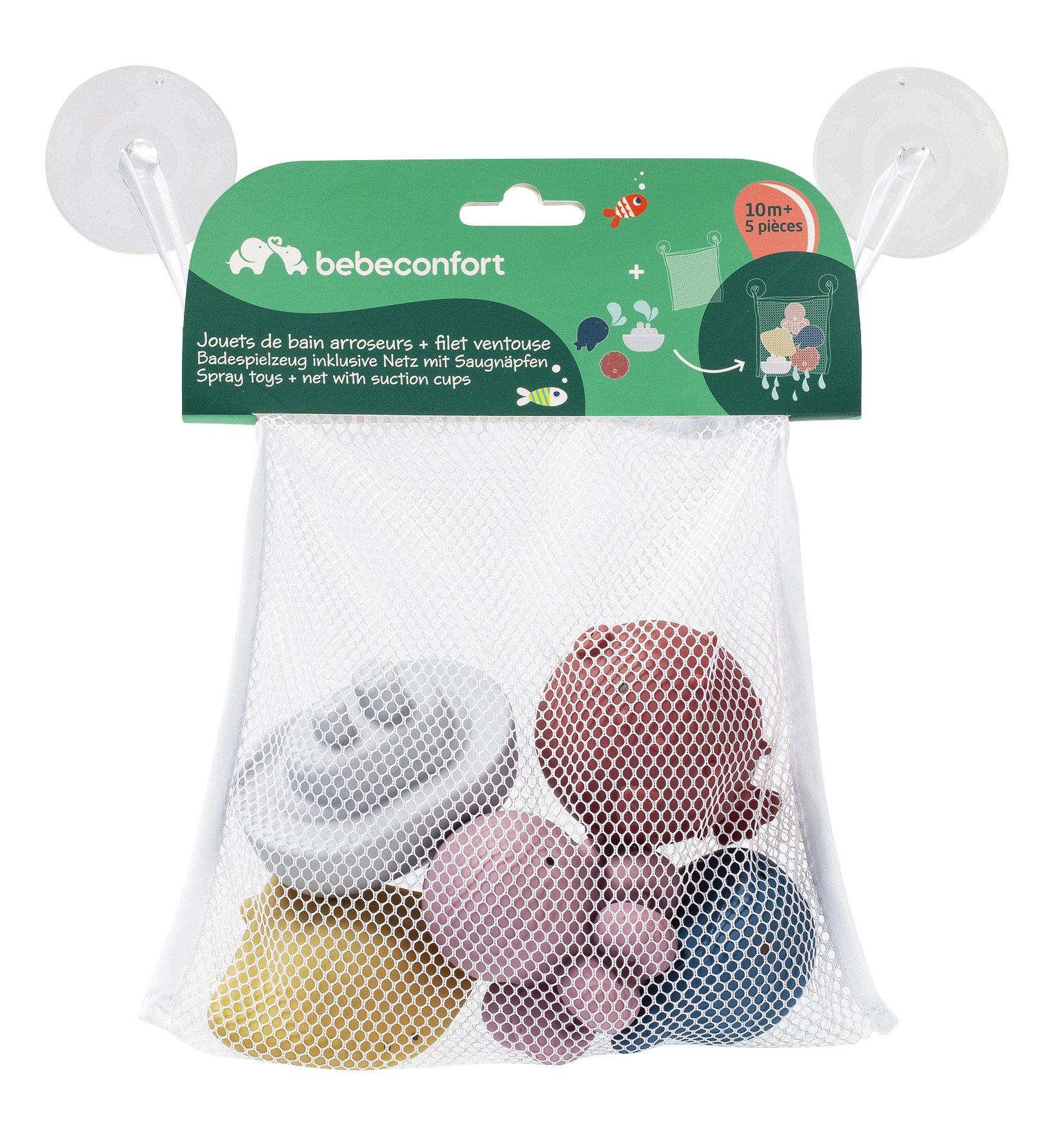 Jouets de bain et filet de stockage Miscel