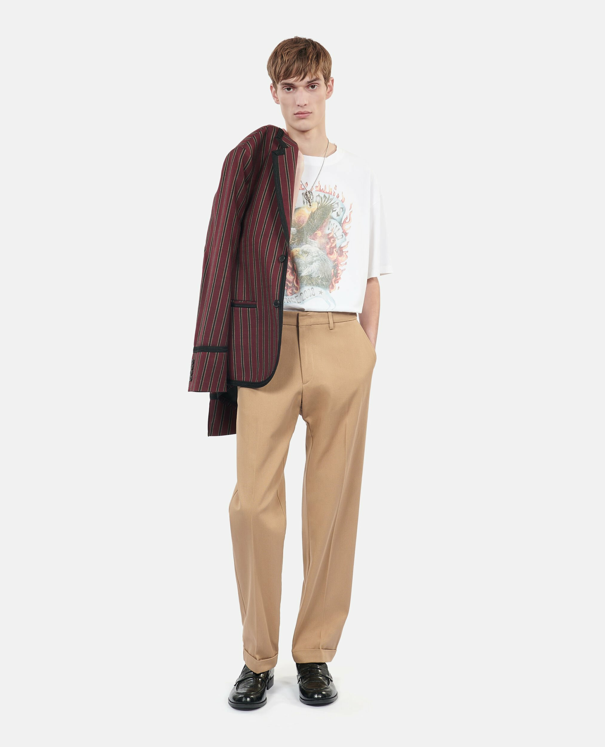Pantalon Camel En Coton camel