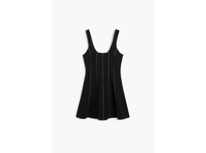 Robe Sans Manches En Maille – Femme
