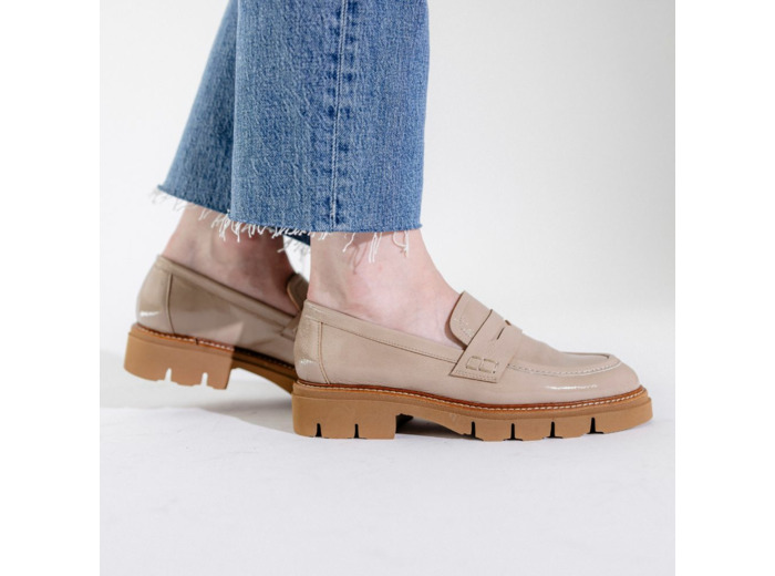 Mocassins Femme Lyna Beige