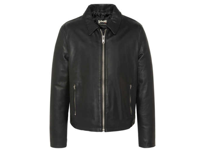 Blouson casual, cuir d'agneau