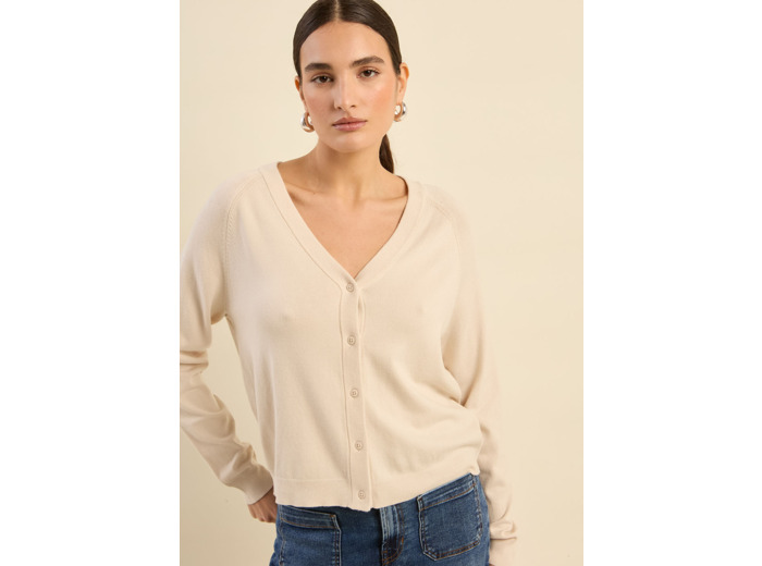 Gilet ajusté col V