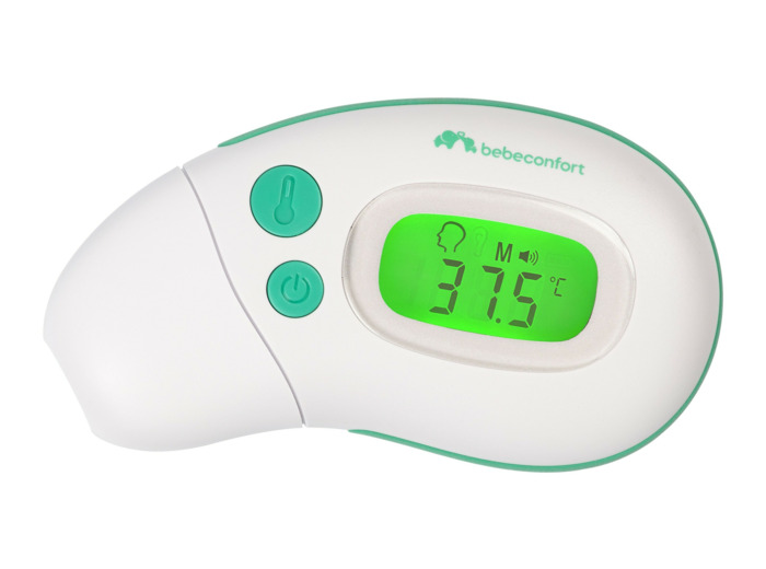 Mini thermométre 4 en 1 Blanc