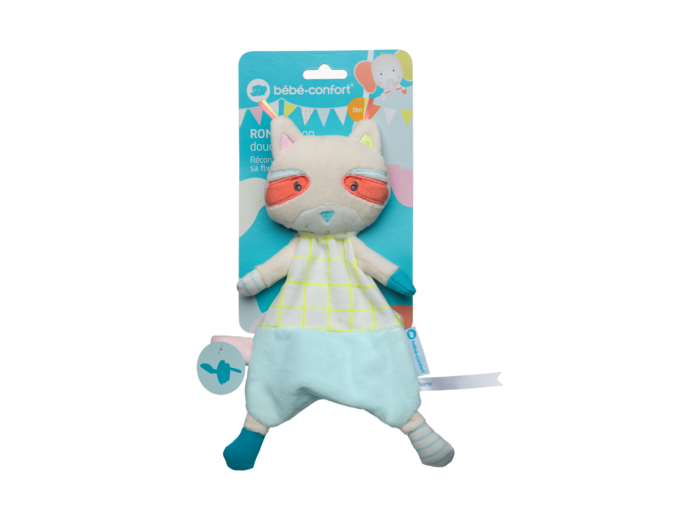 Doudou raton laveur ROMEO Multico