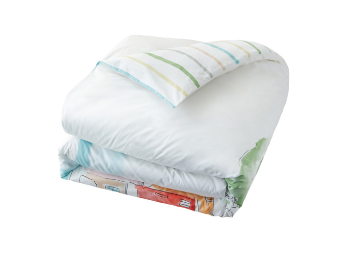 Housse de couette Paysage Varois | Percale | Tradition des Vosges