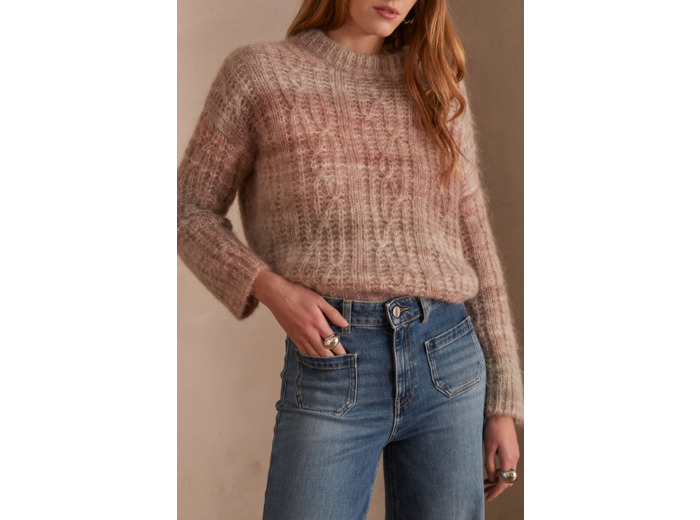 Pull en laine et alpaga SAVANA
