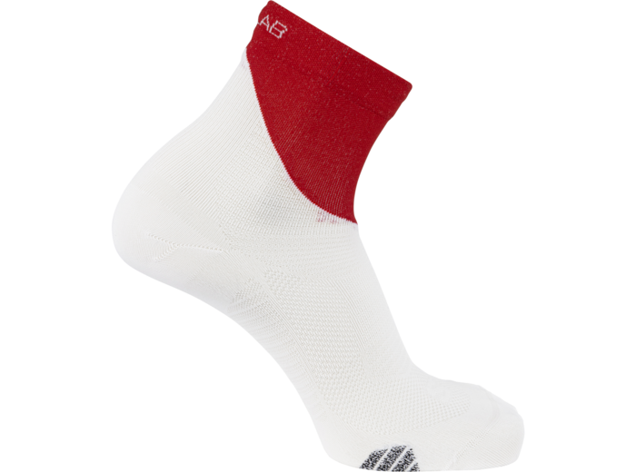 Socks S Lab Phantasm Ankle White Fiery Red