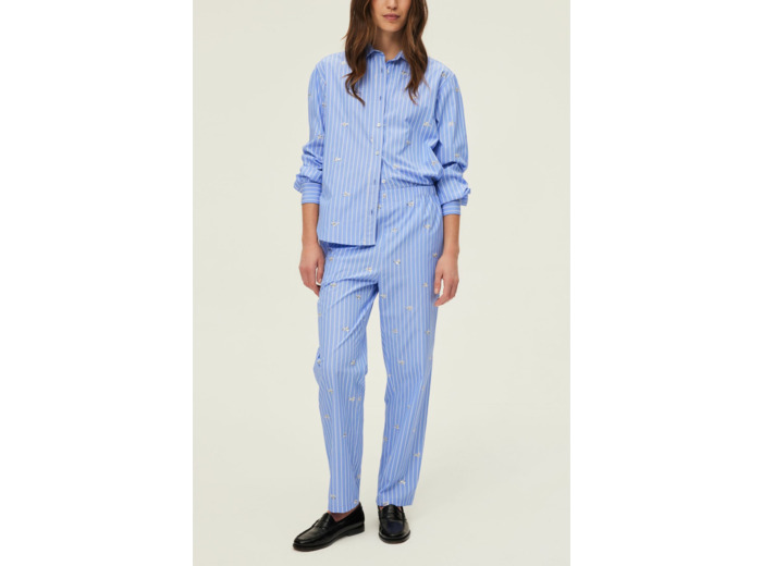 Chemise rayée à sequins - ALISSE