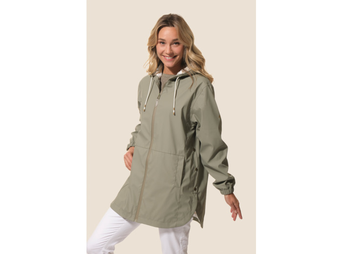 Ciré femme zippé à capuche Pauline