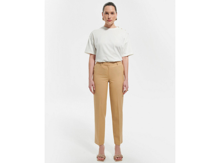 Pantalon Paul Beige en Polyester