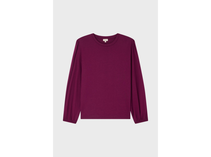 T-shirt manches longues en coton mélangé - AZLIS