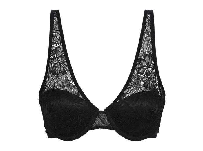 Slip Dim Sublim Dentelle Noire - Taille 46 - Neuf Avec étiquettes - Élasthanne/Polyamide