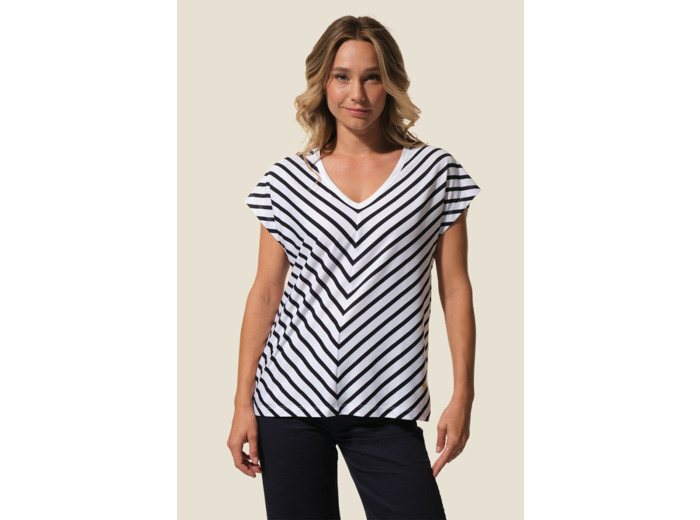 Tee-shirt femme manches courtes Janice