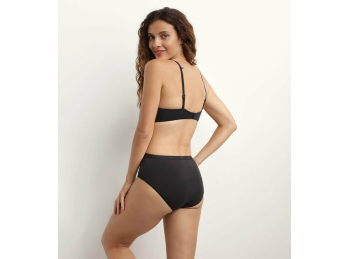 Soutien-gorge push up à armatures en microfibre Noire Dim Beyond Sexy