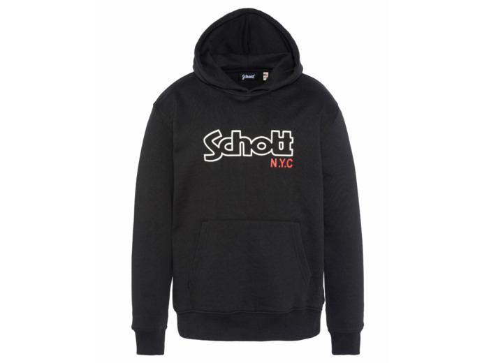 Sweat à capuche imprimé poitrine SWHSIDNEYB SCHOTT