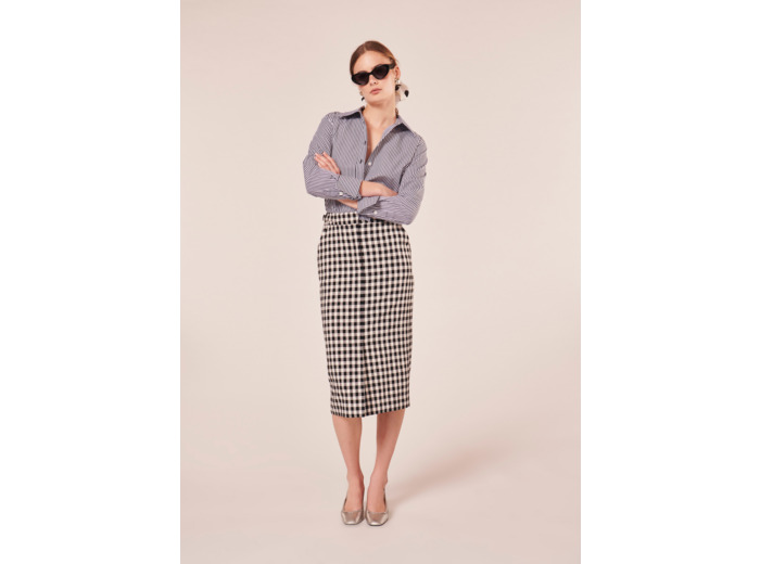 Jupe Justina Noir en Viscose