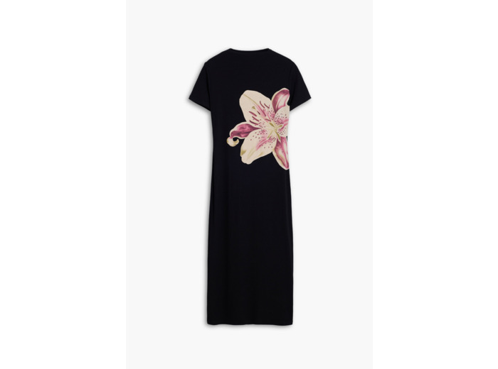 Robe À Manches Courtes En Maille – Femme