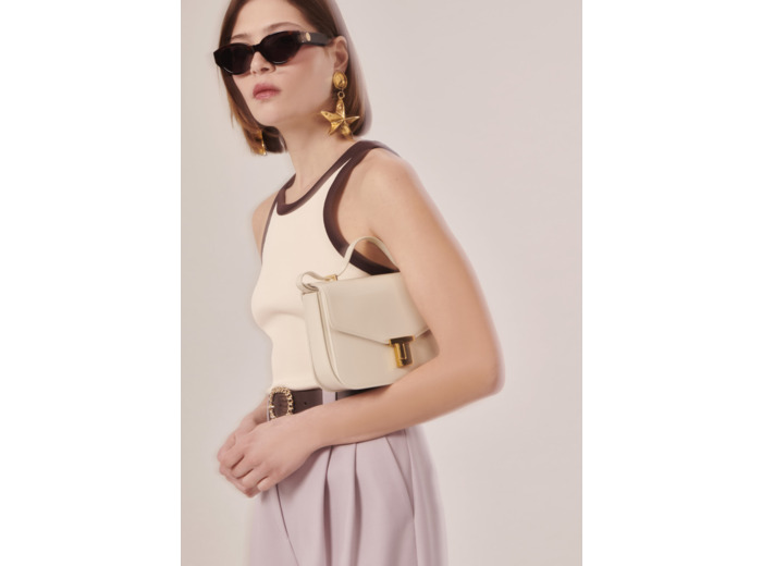 T-Shirt Trish Ecru en Coton