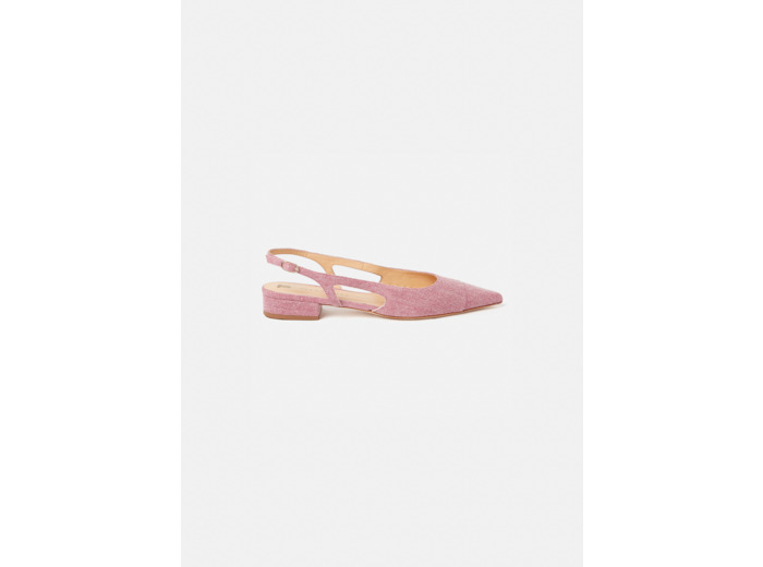 Escarpins Katia Blush en Coton