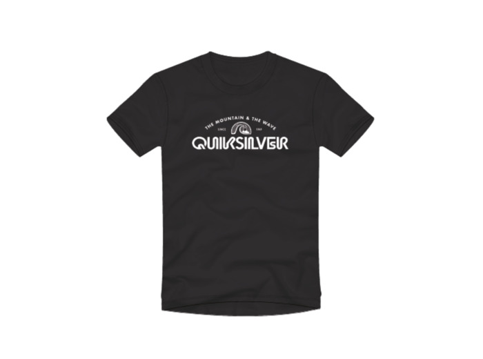 Tee Quiksilver Noir Classique
